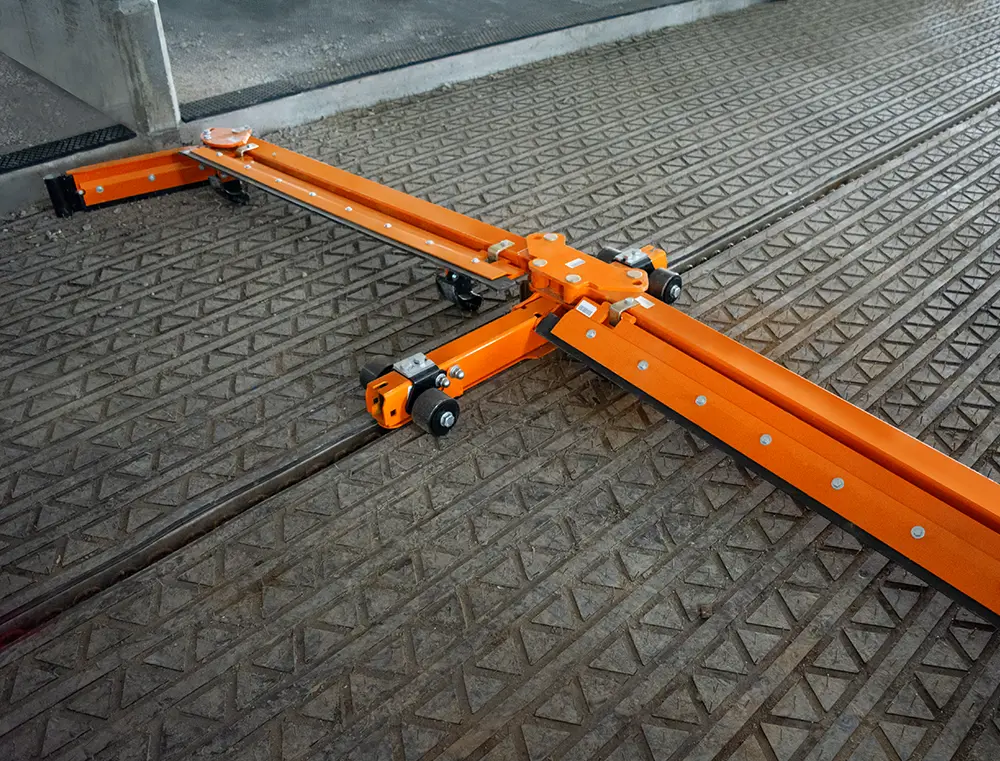 Choice of scraper blades