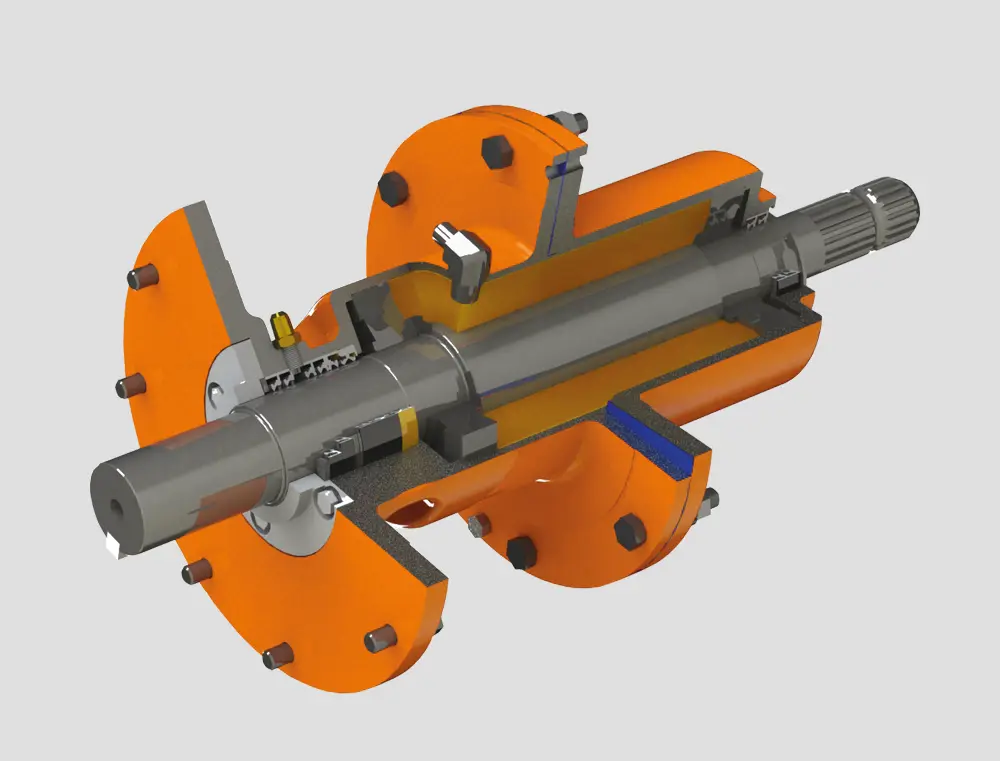 Oil bath bearing chamber