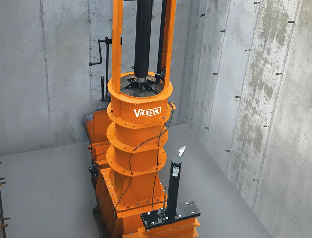 Dry pit installation