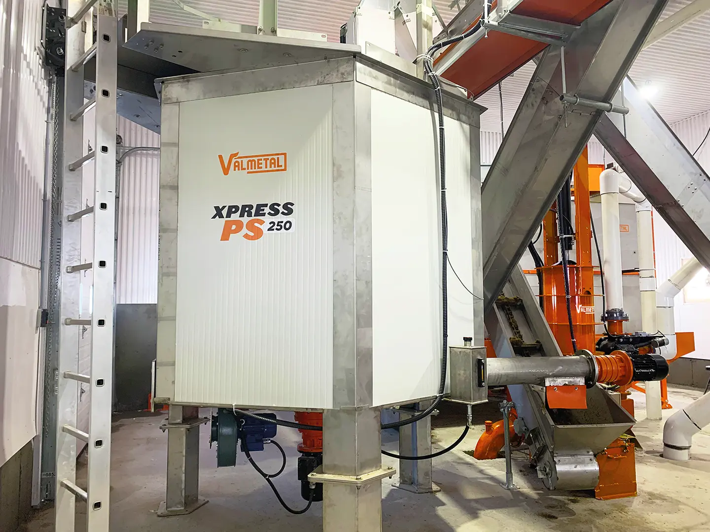 Recycled bedding pasteurizer