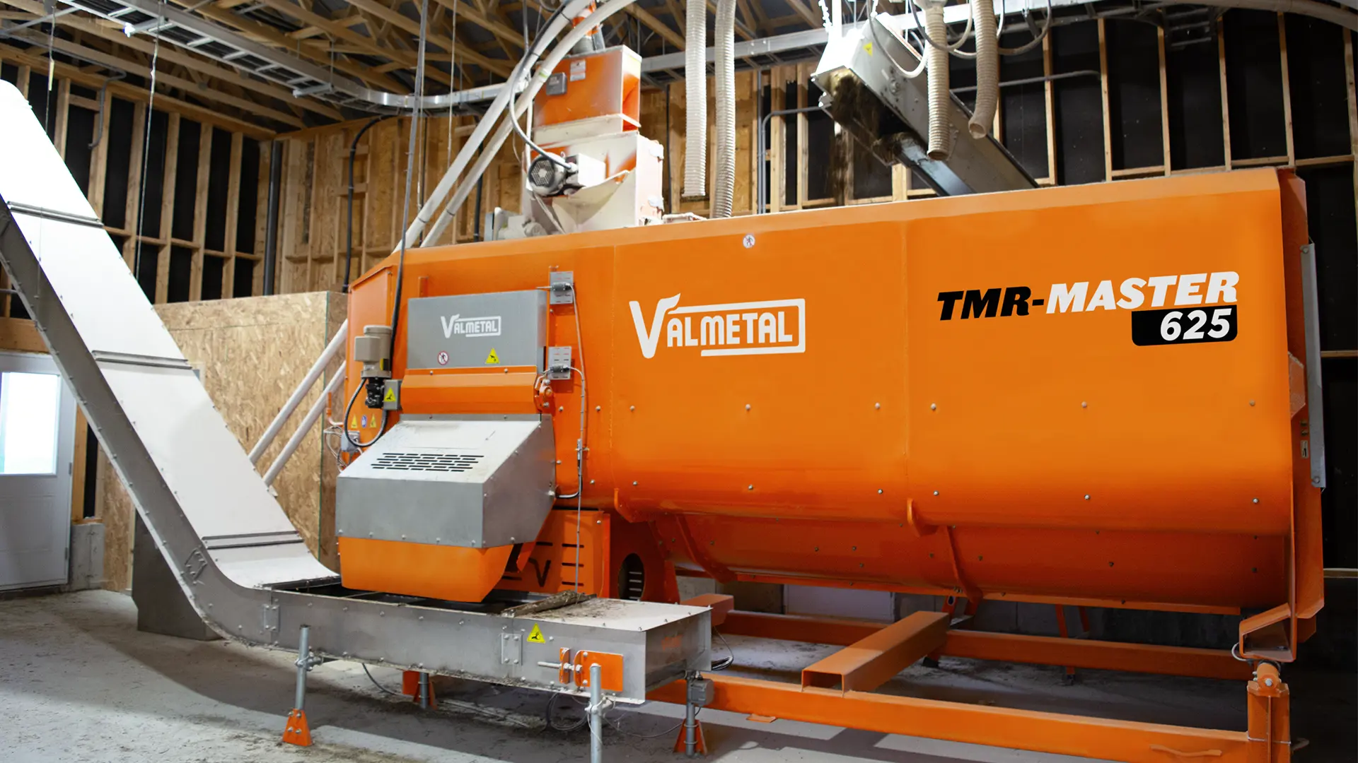 Rotor + 2 augers mixer