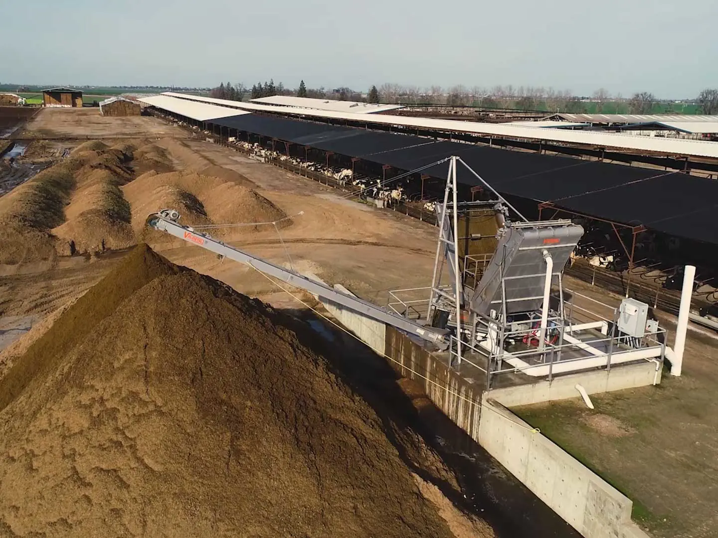 A simple, fully automated separation system for Top O' The Morn Farms