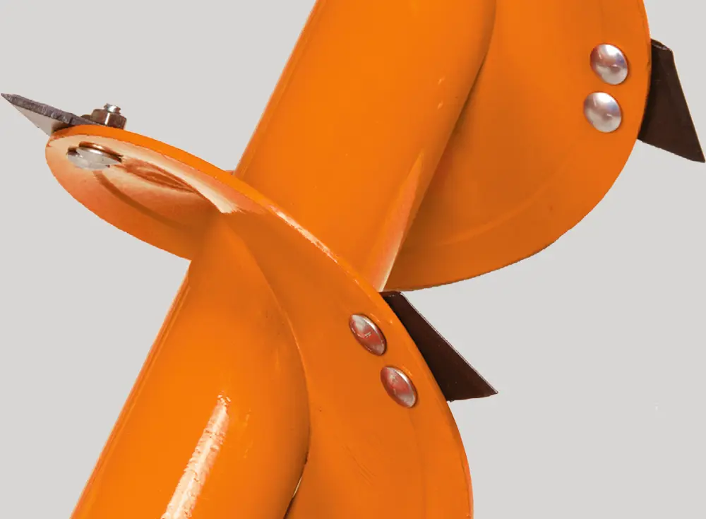 Sharpened &amp; case-hardened knives 