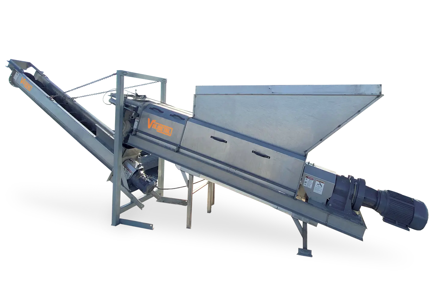 Screw Press separator - Hopper Feed