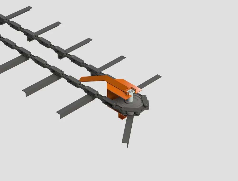 180° corner wheel assemblies