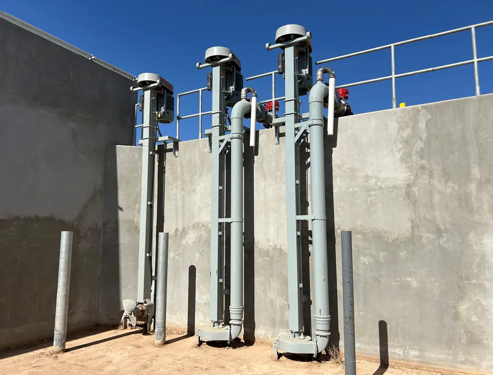 Industrial-series - Prop agitator and Industrial-series - Vertical pumps - North Side Dairy